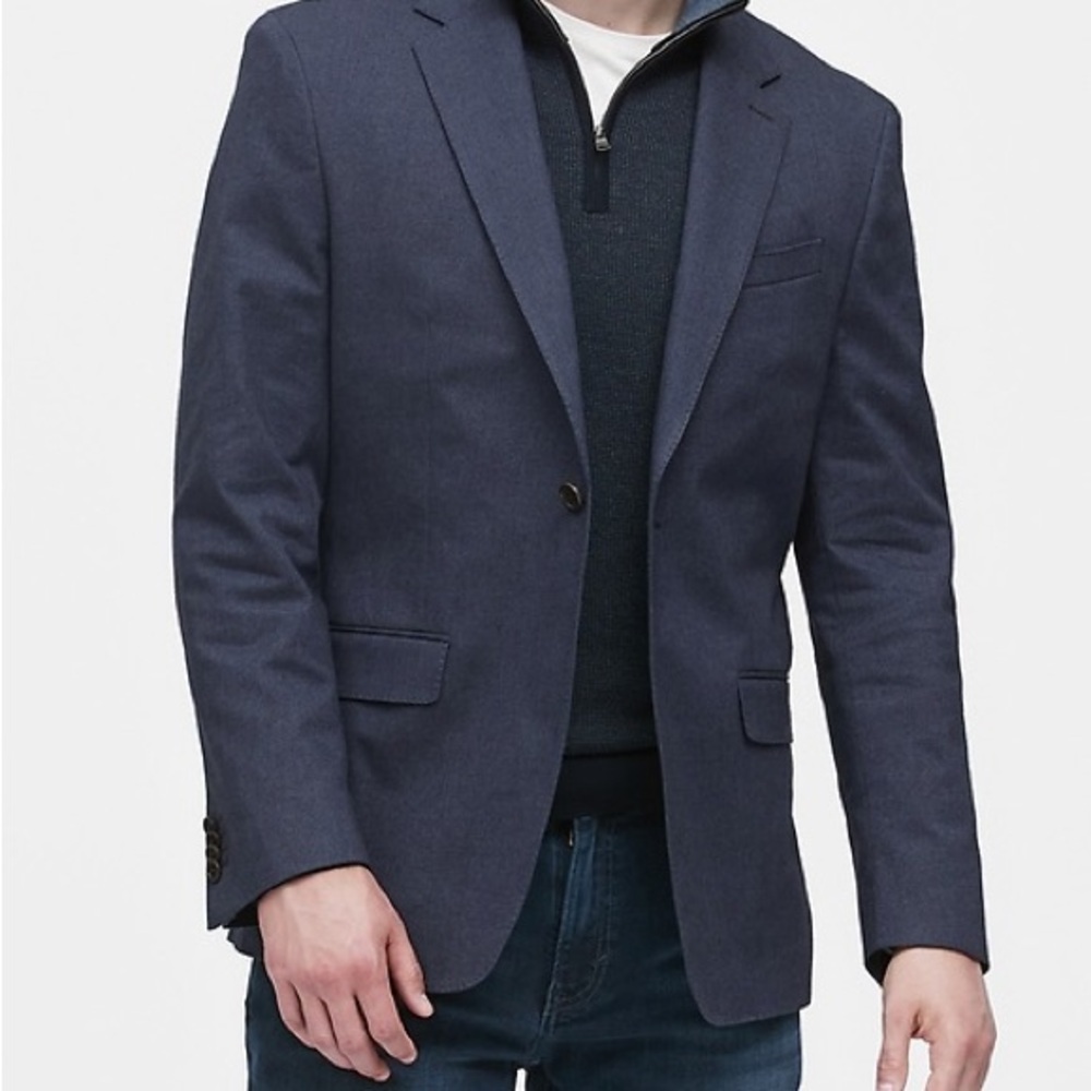 Banana Republic Profilo Italia Slim Fit Blazer 46R